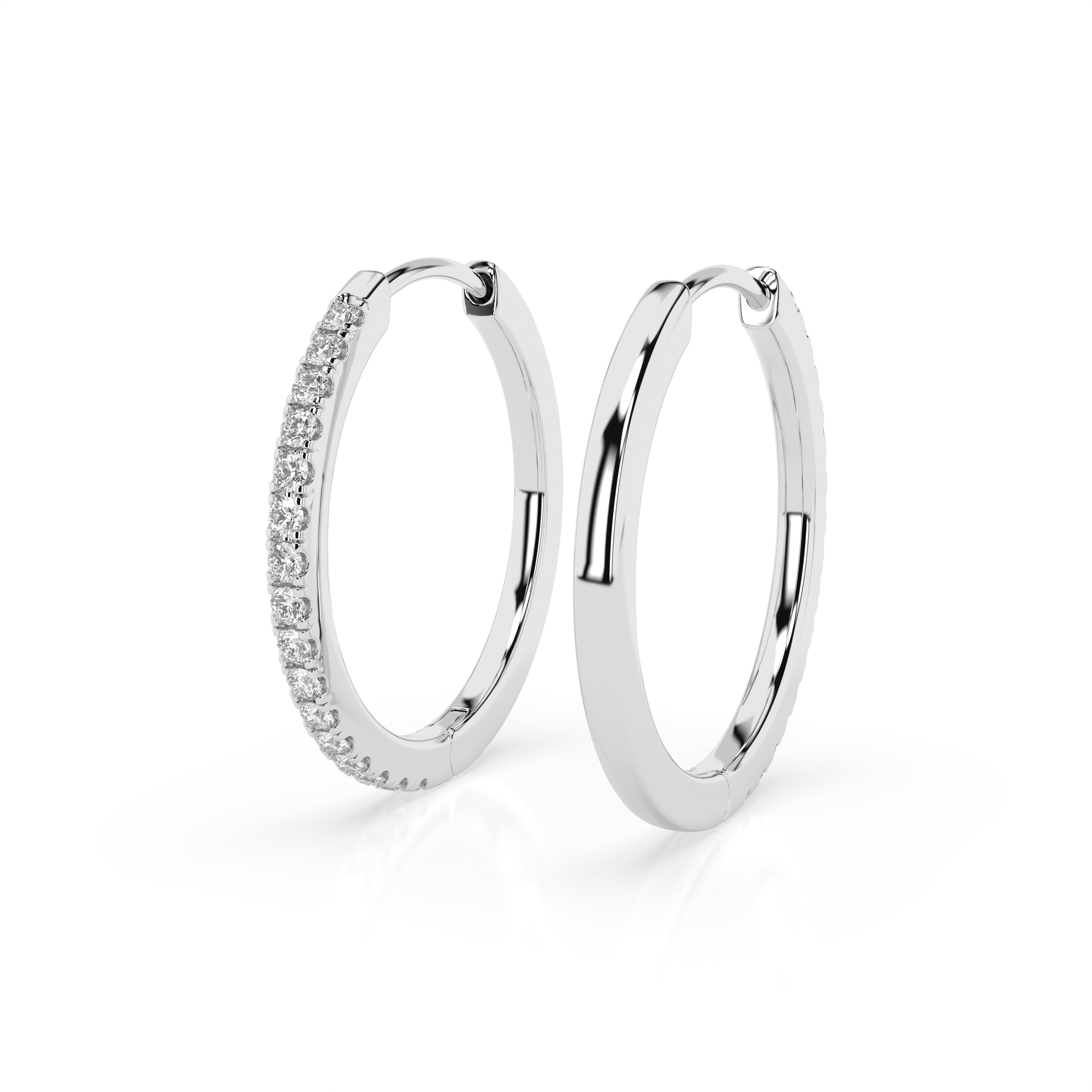 Annika Medium Hoop Earrings