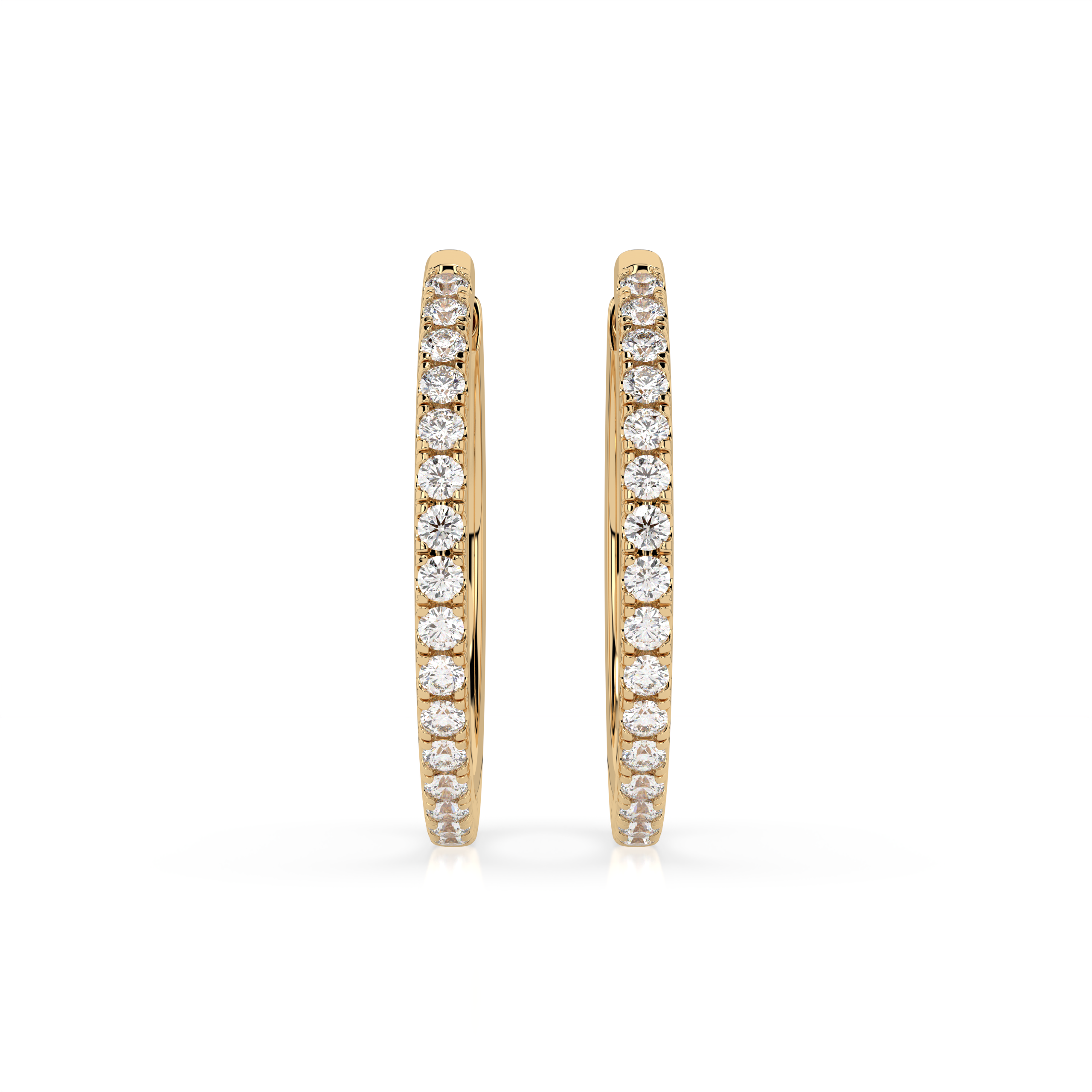 Annika Medium Hoop Earrings