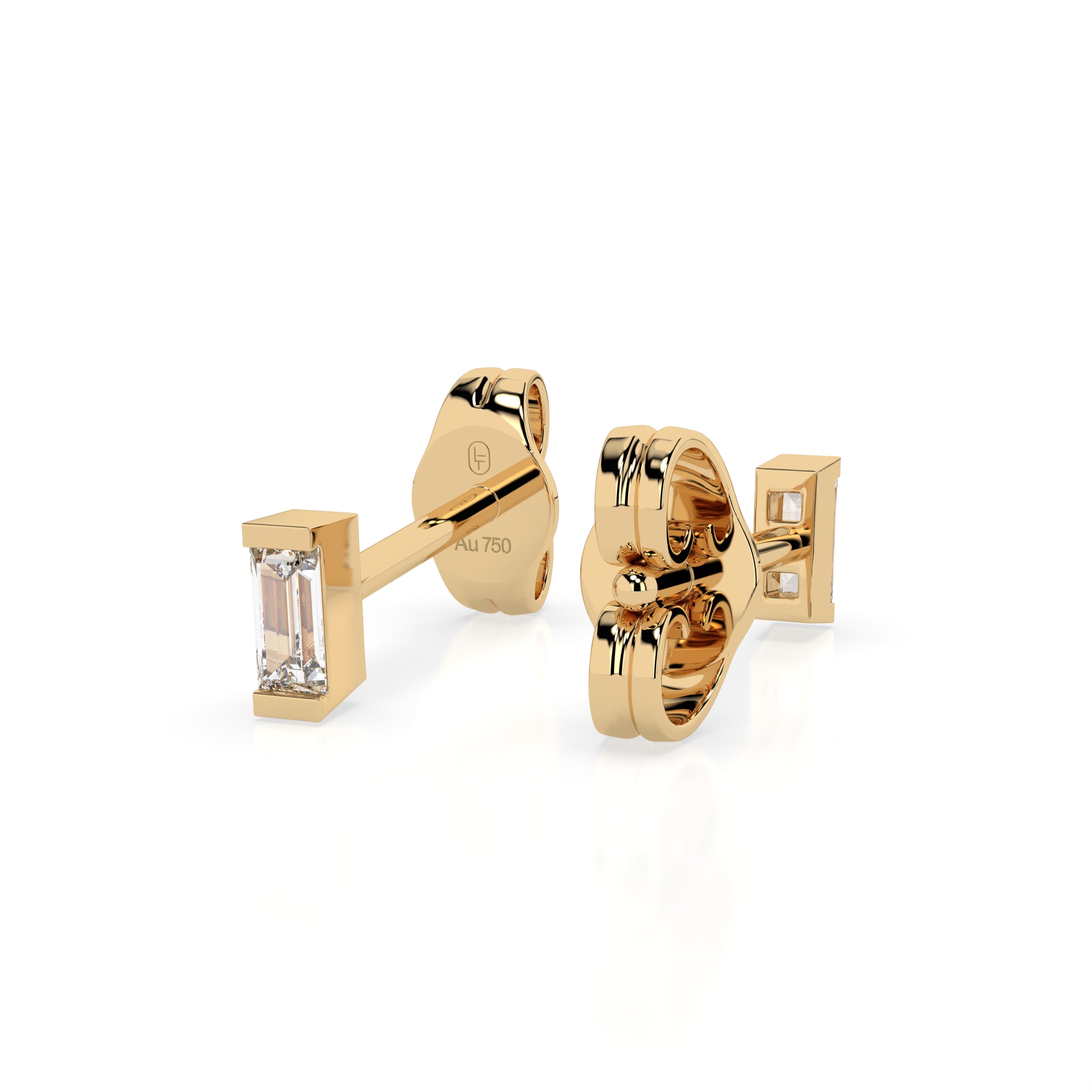 Mini Baguette Earring